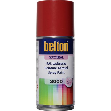 belton SpectRAL Lackspray 150 ml feuerrot seidenglänznd Sprühlack Buntlack