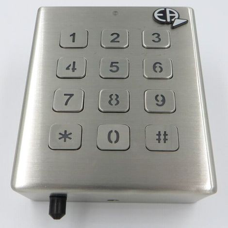 CLEA2 CLAVIER RETRO-ECLAIRE A CODE RADIO 43MHX AVEC 4 CANAUX (1/3)