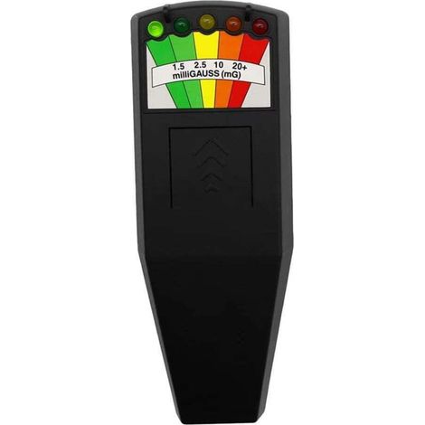Compteur portatif de testeur d'équipement paranormal de chasse de fantôme de champ magnétique de compteur de 5 LED EMF (1/5)