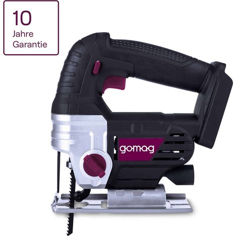 Gomag Akku Stichsäge GO-STS220 20V 7 einstellbare Schnittwinkel & Zubehör Solo (1/5)