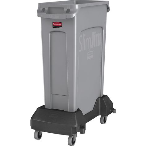 Rubbermaid, Kit poubelle SLIM JIM®, 60 l, avec chariot en (1/2)