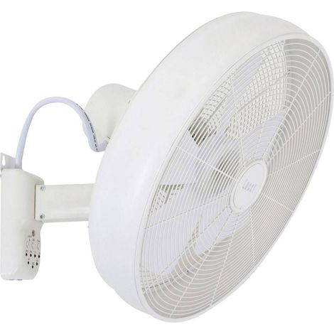 Lucci AIR Breeze Ventilatore a muro 50 W (Ø) 460 mm Bianco Orientabile