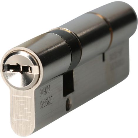 Cylindre à double entrée HQ2 pour SESAME 30 x 60 mm A2P DIN droite HERACLES HQ2-3060SES.DT