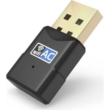 WIFI Dongle USB - Phonillico - 600 Mpbs - Compatible Windows et MacOS - Couleur Blanc - USB