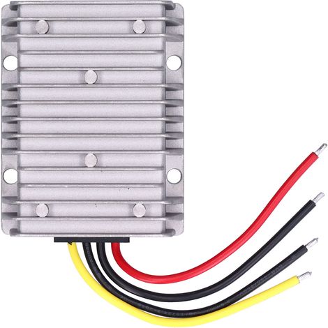 Convertisseur Buck DCDC, transformateur de tension de puissance 36V 48V à 12V 30A 360W, coque en aluminium agrandie