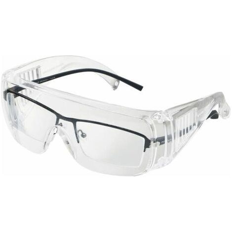 LaBlanc - Schutzbrille für Brillenträger, Wind- und UV-Schutz, Vollsichtbrille, Schleifschutzbrille zum Autofahren