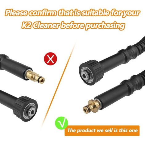 Hose of washing high pressure 6m, connector M22 for K2-K7 22mm-14, pieces of replacement, new for Karcher (1/4)