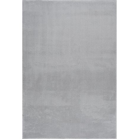 Tapis de salon, Tapis Intérieur & Extérieur, Tapis décoratif pour chambre shaggy doux lavable 160x230 cm Antidérapant Gris MKS23023 (1/5)