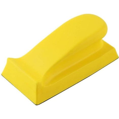 Bloc de Ponçage Manuel Tampons Éponge en Papier de Verre à Main Tampon de Ponçage à La Main Disque de Meulage de Polissage Porte-Papier de Verre Éponge pour L'Artisanat, d'art Meubles, Bois (1/5)