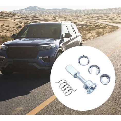 Door Lock Cylinder Repair Kit, Front Left Right Spare Parts for MK4 GOLF BORA (1/4)