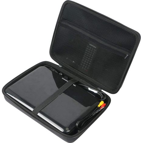 Étui Rigide pour Lecteur DVD Portable 10,5" Compatible avec Lecteur DVD Portable 10,5"Étui Rigide de Rangement,Étui uniquement