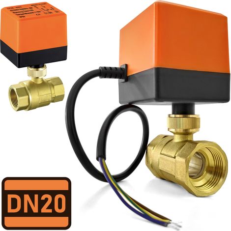 Elettrovalvola di controllo del flusso d'acqua Ball Automation DN20 3/4" 230V 20W (1/5)
