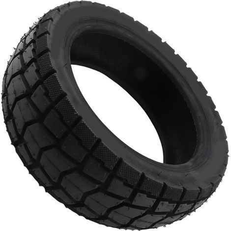 Pneus en caoutchouc pour trottinette électrique 10x2,75-6,5, adhérence renforcée, antidérapants, de rechange, sous vide. (1/5)