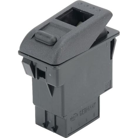 Interruptor basculante I-0 4-pin'con funci贸n confort / interruptor de seguridad HELLA 6EH007832041 (1/4)