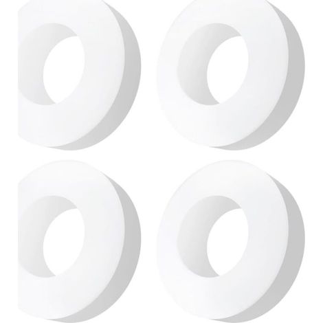 Lot de 4 anneaux d'escalade pour roues d'escalade 6101611-R4 de rechange pour robot nettoyeur de piscine Maytronics Dolphin compatible avec M200, M400, M500, Nautilus/CC Plus et DX3/DX4/DX6 (1/4)