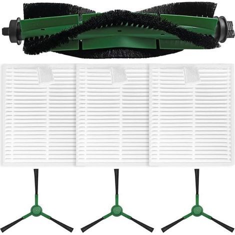 Kit de 7 brosses latérales principales pour aspirateurs robots pour Roomba Essential Y0140 Y0110 Y0112 Q0120, 1 brosse rouleau pri (1/5)