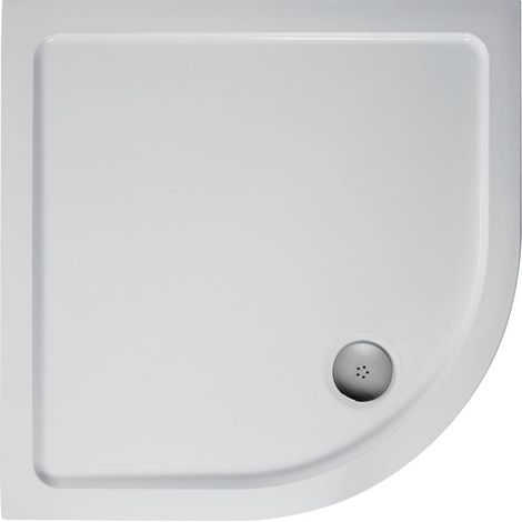Ideal Standard Simplicity Low Profile Quadrant Flat Top Shower Tray with Waste 800mm x 800mm - White (1/3)