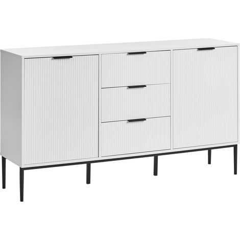 Sideboard mit 2 Türen LEDUC Weiß