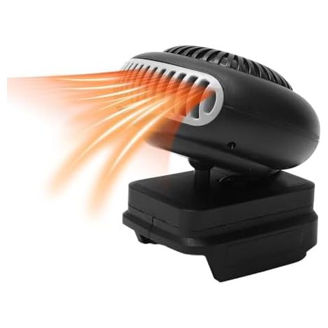 Battery Powered Space Heater, 170W Radiators for Indoor Use with 2 Temperatures, Mini Personal Heater Compatible with Lithium-ion Battery (1/5)
