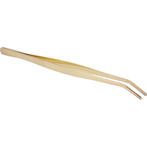 Pince à sucre en acier inoxydable épais, bec courbé, pour glaçons, tranches de citron et morceaux de sucre, ustensile de cuisine.
