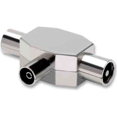 Adattatore Distributore Induttivo Segnale Antenna 2 Spine 1 75Ohm Iec (Rf92)