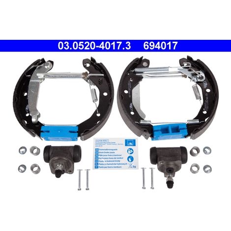 Jeu de mâchoires de frein ATE 03.0520-4017.3 CHEVROLET