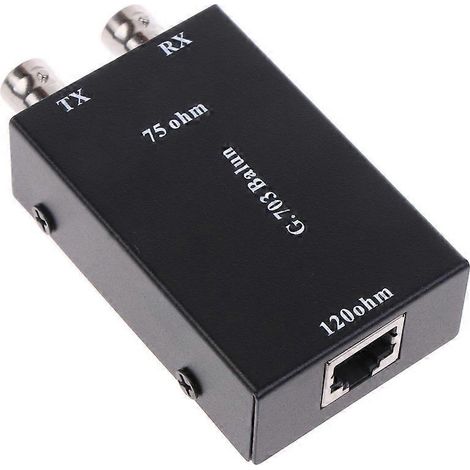 Convertisseur symétrique/asymétrique prenant en charge 16 voies de conversion BNC vers RJ45 (1/5)