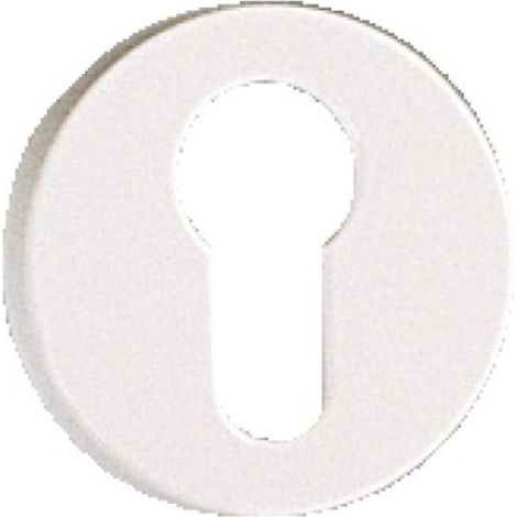 Rosette cylindre européen Jeu Roset 7700 Ø48 mm Noir mat (1/4)