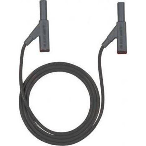 Beha Amprobe 307121 Puntali di sicurezza Spina 4 mm Spina 4 mm 1.00 m Nero 1 pz.