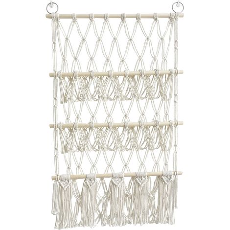 Rangement de jouets en peluche, organisateur suspendu pour chambre d'enfant, hamac, corde en coton tissée à la main, organisateur suspendu pour chambre d'enfant, salle de jeux (1/5)