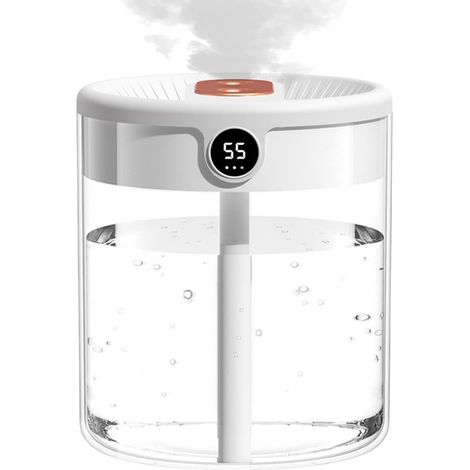 Humidificateur de chambre, 2 litres, double pulvérisation, affichage numérique (1/5)