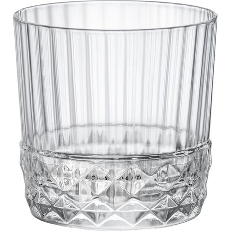 Bormioli Rocco - Boîte de 4 gobelets America forme basse 30 cl (1/4)