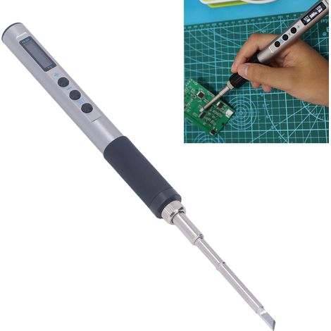 Fer à souder portable USB 65 W avec affichage numérique, mini station de soudage à température constante 5 V/20 V (1/5)