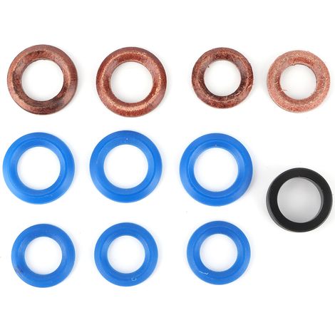 Kit De Joints Toriques Pour Pompe À Peinture Airless - Pièces De Rechange En Abs - Maintenance Et Réparation - Lot De 11 Pièces (1/5)