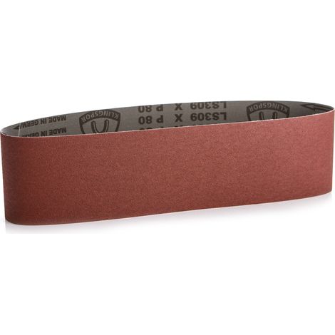 Ceinture de ponçage pour ponceuse à bande Mirka Hiolit 5743299310 65x410 mm P100