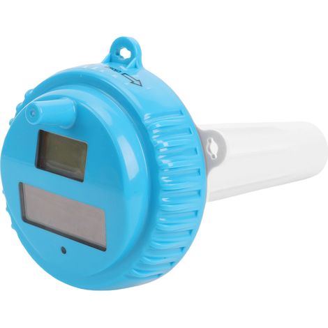 Thermomètre solaire numérique flottant pour piscine, aquarium, spa, source thermale et étang (1/5)