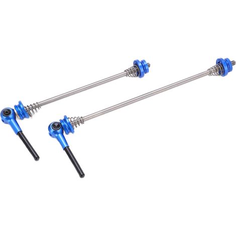Lot de 2 broches d'entraînement légères, résistantes et antidérapantes à verrouillage rapide pour voiture pliable (bleu). (1/5)