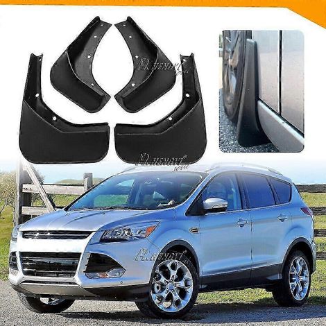 Idéal pour Ford Kuga 2012-2018 et Escape 2013-2019 : jeu de bavettes/garde-boue avant et arrière (1/5)