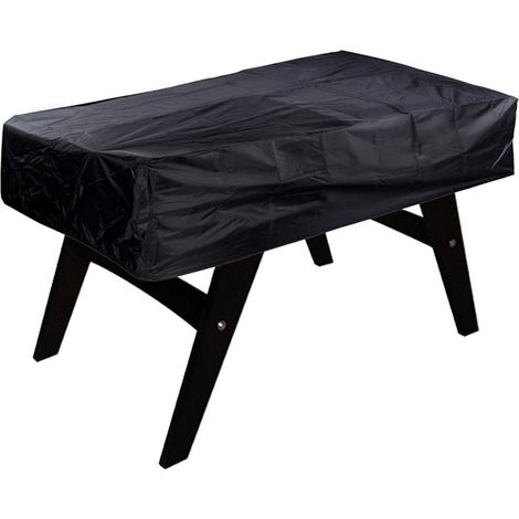 Table Baby Foot Bâche Protection pour Etanche Extérieur Étanche À La Poussière Rectangulaire Chaise Café Patio 163x115x48CM (1/5)
