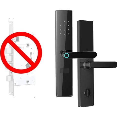Serratura intelligente, molteplici metodi di sblocco, funzionalità di sicurezza avanzate, senza mortasa, WIFI TTlock-a (1/2)