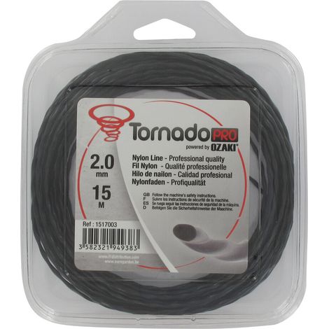HILO DE RECORTADORA TRENZADO 2,0MM RIF 1517003 COMPATIBLE OZAKI TORNADO