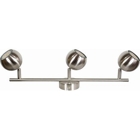 Applique murale Candellux Balt métal 3xGU10 argent