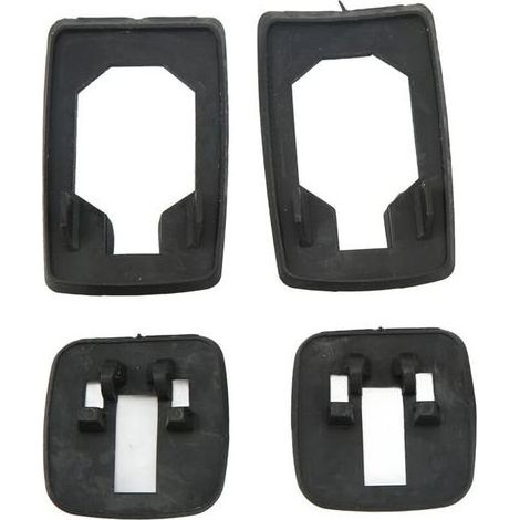 Lntyq Kit de 4 joints de poignée de porte de voiture en caoutchouc noir, adaptés à la VW Golf III 3, avant et arrière gauche et droite (1/5)