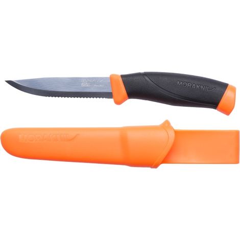 COUTEAU AVEC ÉTUI MORA COMPANION F DENTELÉ - L-198360208