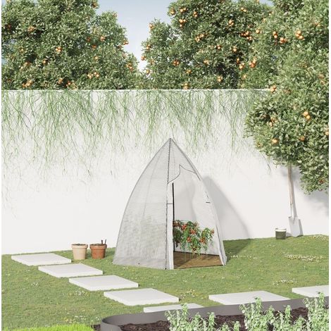 Invernadero con puerta enrollable 160 x 140 x 180 cm OKMYHOME (1/4)