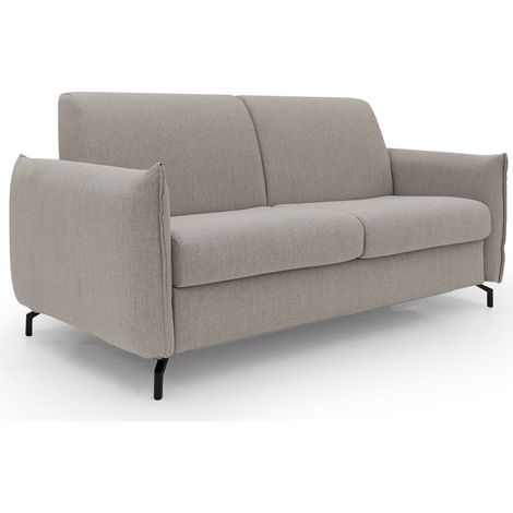 Scarlet Schlafsofa aus wasserfestem Baumwollmischgewebe T19 195 cm (mat.140x197) beige