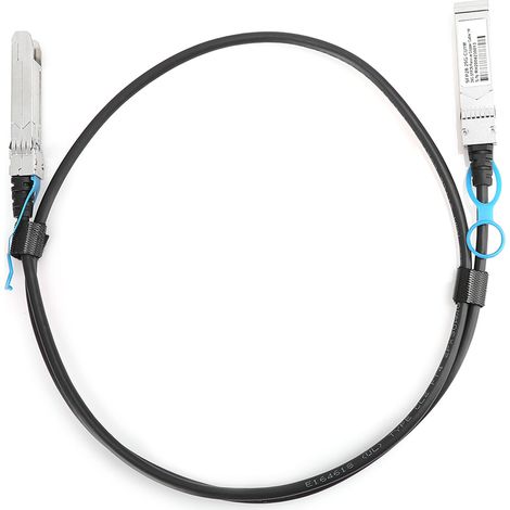 Câble DAC 25G monocanal SFP vers SFP pour transmission de données volumineuses à haut débit, fil de cuivre de 2 mètres (1/5)
