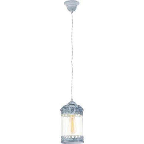 Suspension luminaire Langham, lustre lanterne au style vintage pour (1/2)