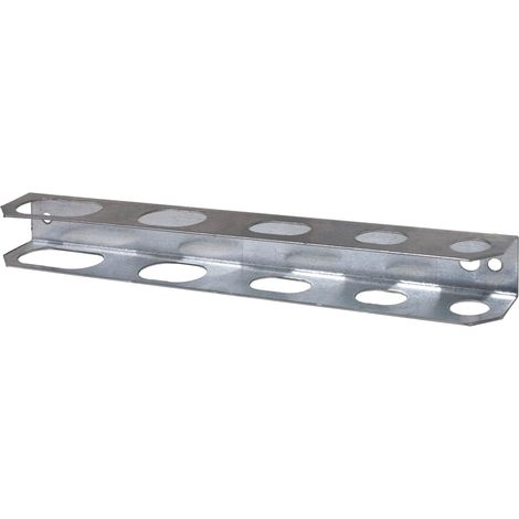 Organisateur Outils Muraux, Support pour Tournevis, Clés Plates, Galvanisé, 282 x 35 x 35 mm (1/2)