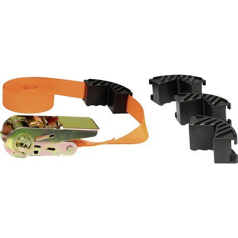 Sangle de serrage simple LAS 10299 Force de traction LC : arrimage plaquant (simple/direct)=500 daN (L x l) 5 m x 25 mm 1 pc(s) S896371 (1/3)